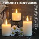 LED Candles with Adjustable Light, Timer and Remote Control