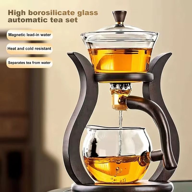Service à thé avec infuseur et plateau magnétique