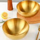 Golden Stainless Steel Bowl