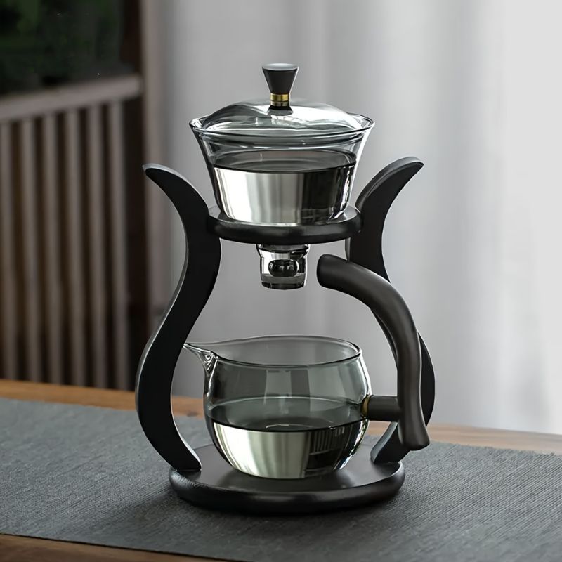 Service à thé avec infuseur et plateau magnétique