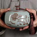 Pot en céramique oriental