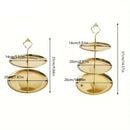 Plateau standard en métal pour le thé