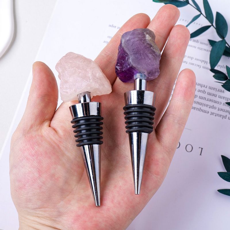 Radiant Stone Wine Stopper