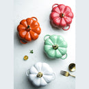 Bol en céramique en forme de citrouille