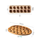 Acacia Wood Egg Organizer