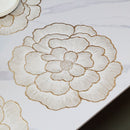 Floral Placemat with Foil Print
