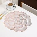 Floral Placemat with Foil Print