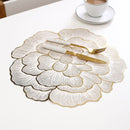 Floral Placemat with Foil Print