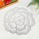 Floral Placemat with Foil Print