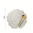 Floral Placemat with Foil Print