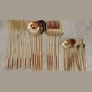 Golden Cutlery Set