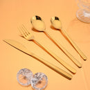 Golden Cutlery Set