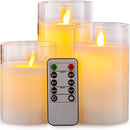 LED Candles with Adjustable Light, Timer and Remote Control