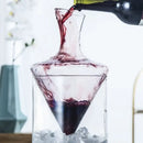 wine decanter, glass wine decanter, modern decanter, wine aerator, ice base decanter, wine accessories, elegant wine gift