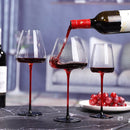 Verres à vin élégants