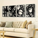 Metal Abstract Art Frame