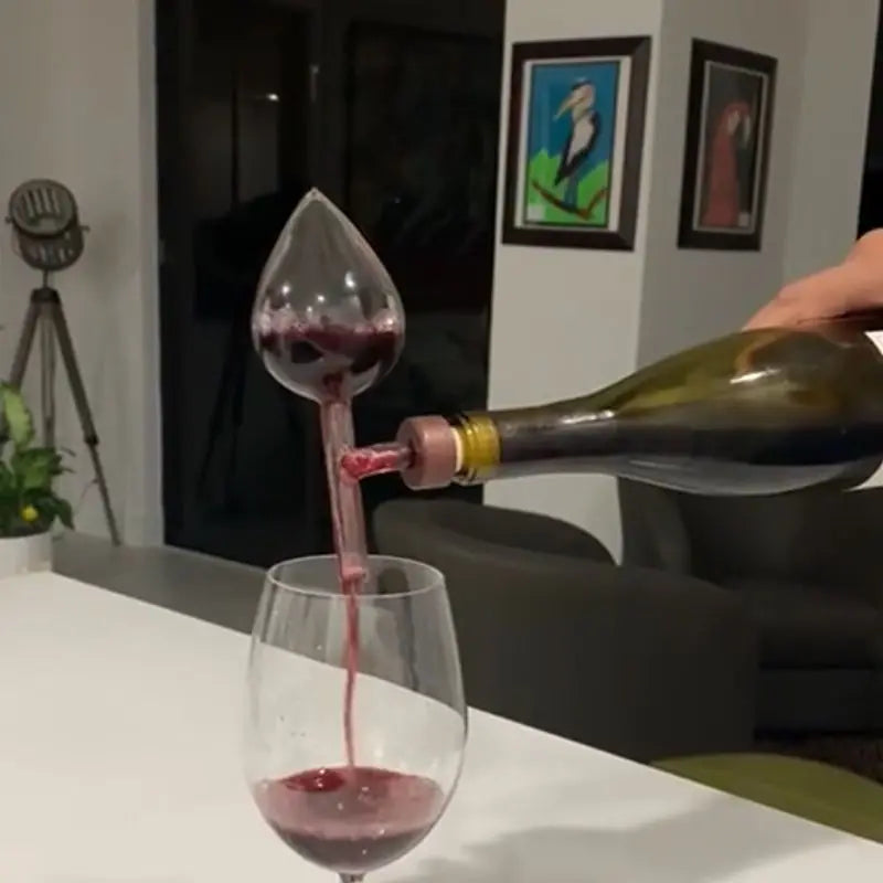 Aérateur de vin en bouteille